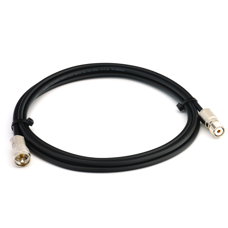 PL259 a SO239 3m UHF CB Radio Cable Coaxial — HF240 (equivalente a LMR240)