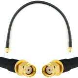 RP-SMA macho a RP-SMA macho 30cm cable coaxial — HF240 (equivalente a LMR240)