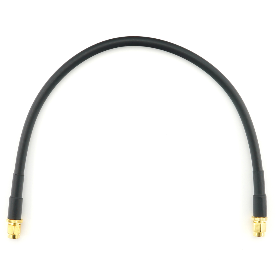 RP-SMA macho a RP-SMA macho 30cm cable coaxial — HF240 (equivalente a LMR240)