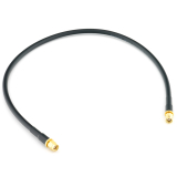 RP-SMA macho a RP-SMA macho 50cm cable coaxial — HF240 (equivalente a LMR240)