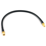 RP-SMA macho a RP-SMA hembra 30cm cable coaxial — HF240 (equivalente a LMR240)