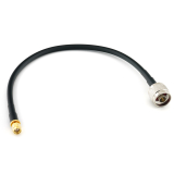 RP-SMA macho a N macho 30cm cable coaxial — HF240 (equivalente a LMR240)