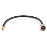 RP-SMA macho a N macho 30cm cable coaxial — HF240 (equivalente a LMR240)