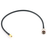 RP-SMA macho a N macho 50cm cable coaxial — HF240 (equivalente a LMR240)