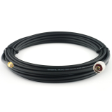 RP-SMA macho a N macho 5m cable coaxial — HF240 (equivalente a LMR240)
