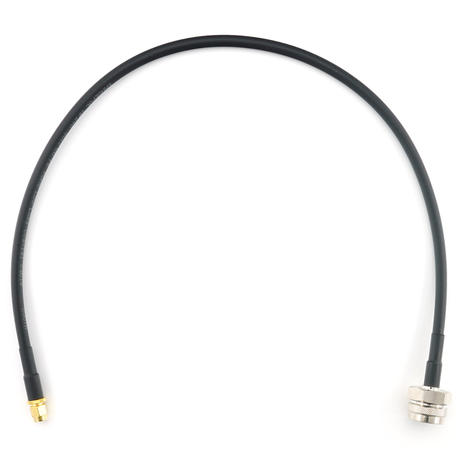 RP-SMA macho a N macho Hex 50cm cable coaxial — HF240 (equivalente a LMR240)