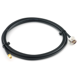 RP-SMA macho a N macho Hex 1m cable coaxial — HF240 (equivalente a LMR240)