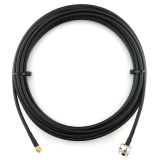 RP-SMA macho a N macho Hex 15m cable coaxial — HF240 (equivalente a LMR240)
