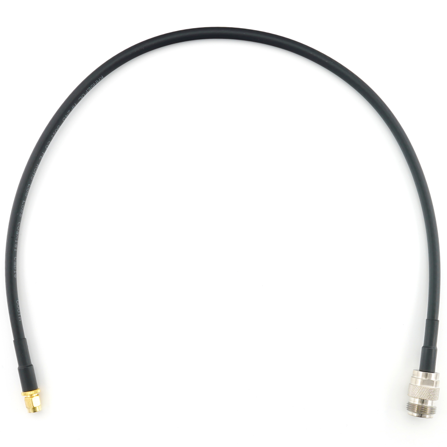 RP-SMA macho a N hembra 50cm cable coaxial — HF240 (equivalente a LMR240)