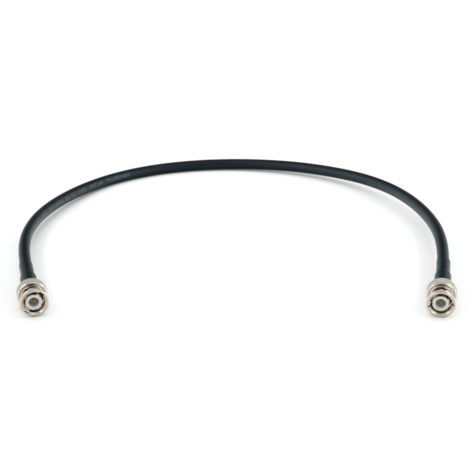 BNC macho a BNC macho 50cm cable coaxial — HF240 (equivalente a LMR240)