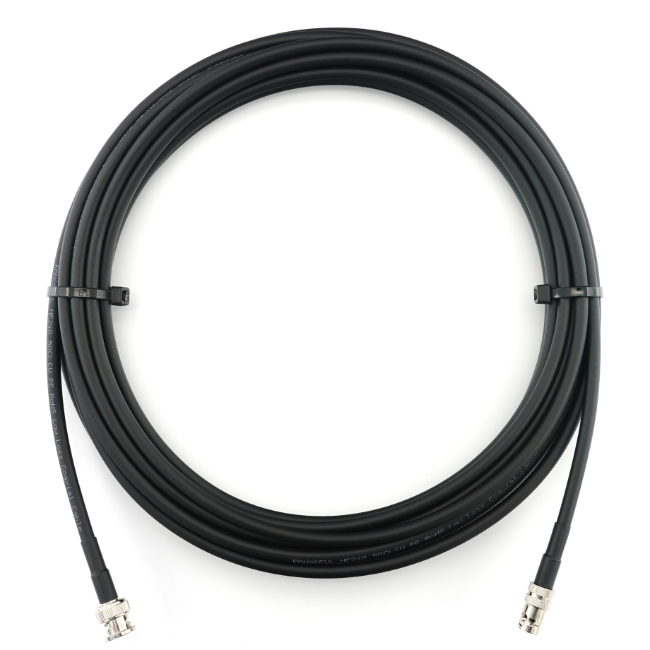 BNC macho a BNC hembra 5m cable coaxial — HF240 (equivalente a LMR240)