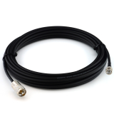 BNC macho a PL259 10m UHF cable coaxial — HF240 (equivalente a LMR240)