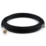 BNC macho a PL259 10m UHF cable coaxial — HF240 (equivalente a LMR240)