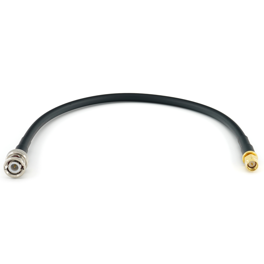 BNC macho a SMA macho 30cm cable coaxial — HF240 (equivalente a LMR240)