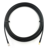 BNC macho a SMA macho 10m cable coaxial — HF240 (equivalente a LMR240)