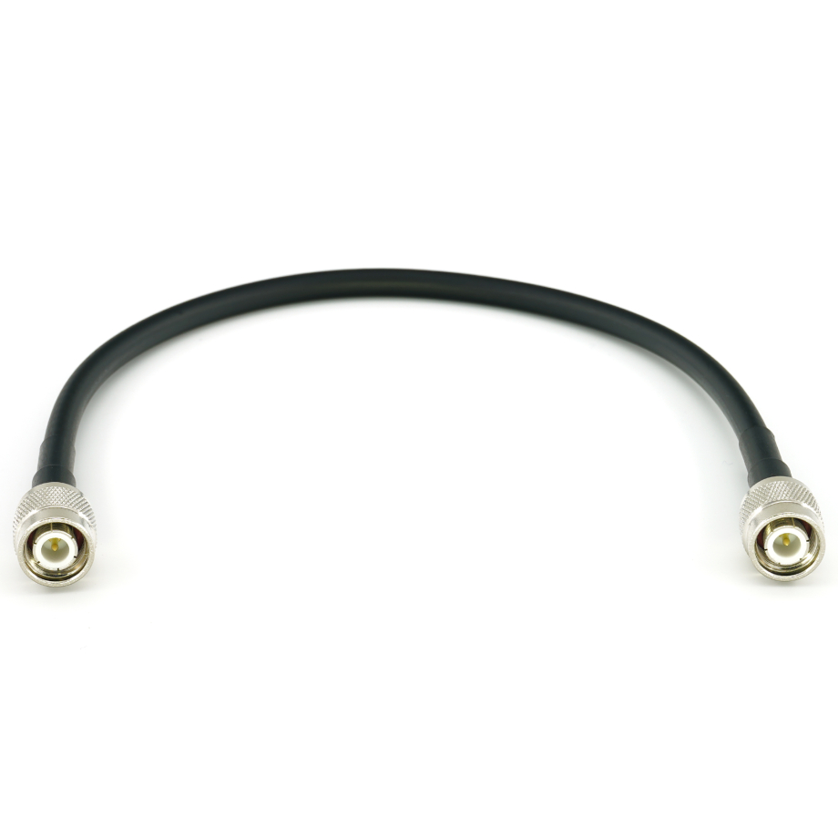 TNC macho a TNC macho 30cm cable coaxial — HF240 (equivalente a LMR240)