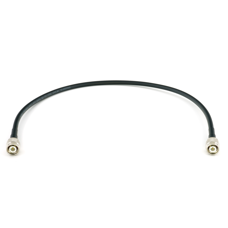 TNC macho a TNC macho 50cm cable coaxial — HF240 (equivalente a LMR240)