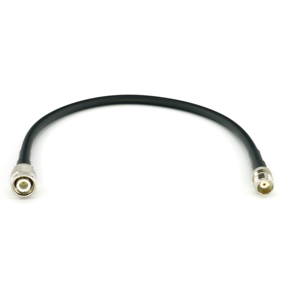 TNC macho a TNC hembra 30cm cable coaxial — HF240 (equivalente a LMR240)