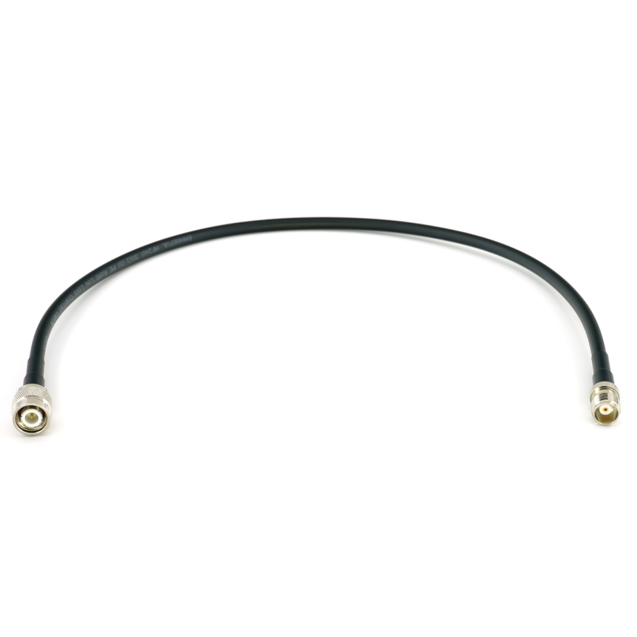 TNC macho a TNC hembra 50cm cable coaxial — HF240 (equivalente a LMR240)