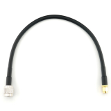 TNC macho a SMA macho 30cm cable coaxial — HF240 (equivalente a LMR240)
