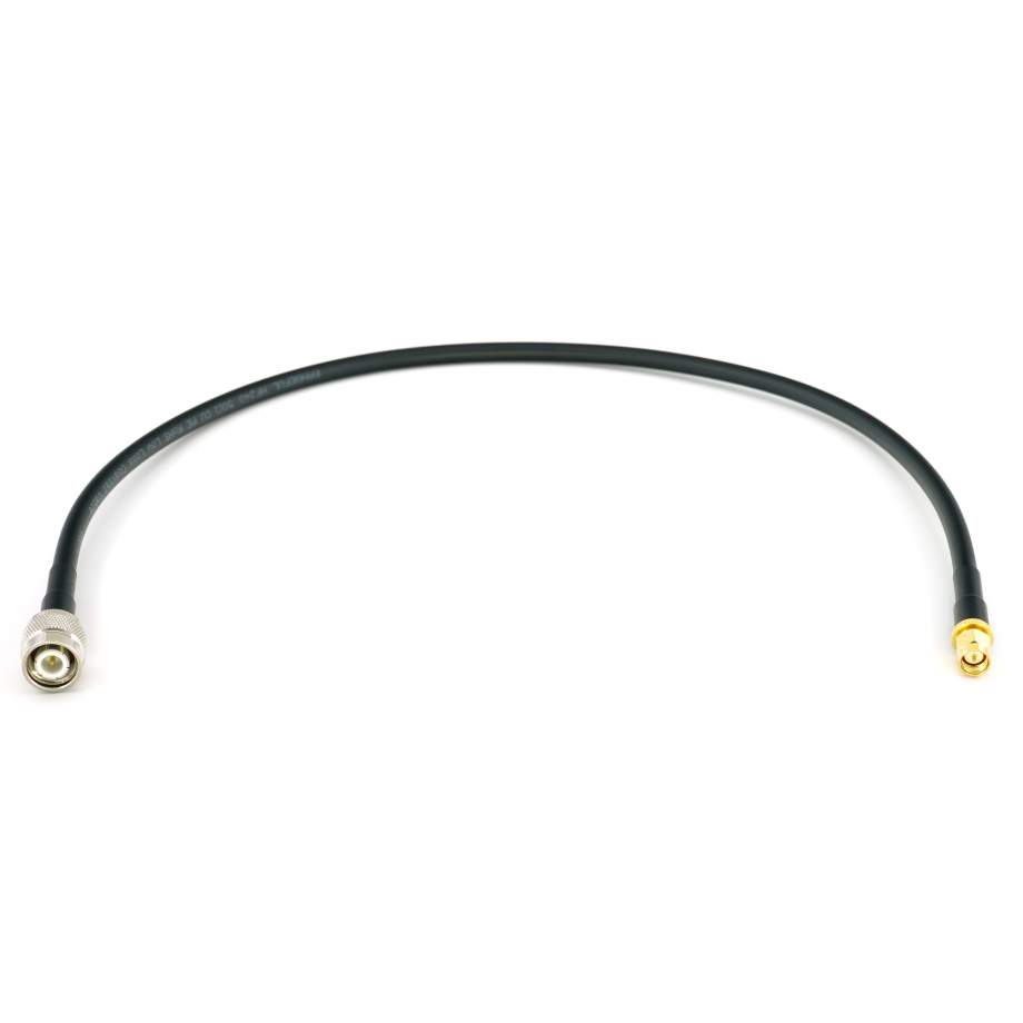 TNC macho a SMA macho 50cm cable coaxial — HF240 (equivalente a LMR240)
