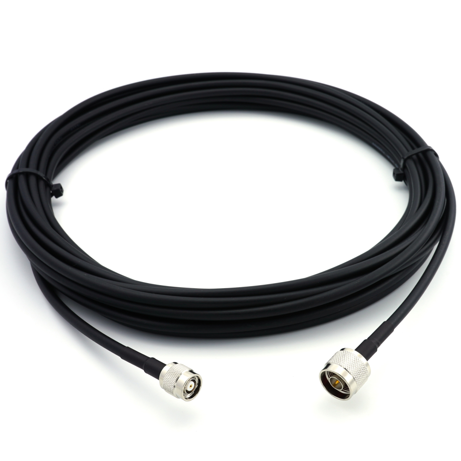 N macho a RP-TNC macho 3m cable coaxial — HF240 (equivalente a LMR240)