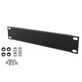 Bastidor de enmascaramiento 10" 1U, Negro