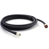 N macho a RP-TNC macho 10m cable coaxial — elástico HF-400-UF (equivalente a LMR400 UF UltraFlex)