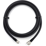 N macho a RP-TNC macho 10m cable coaxial — elástico HF-400-UF (equivalente a LMR400 UF UltraFlex)