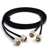 N macho Hex a N macho Hex 10m cable coaxial doble — HF240 (equivalente a LMR240)