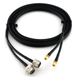 SMA macho Hex a N macho Hex 5m cable coaxial doble — HF240 (equivalente a LMR240)
