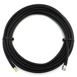 SMA Macho a N Hembra 20m cable coaxial elástico — equivalente a LMR400 UF UltraFlex