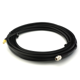 SMA Macho a N Hembra 20m cable coaxial elástico — equivalente a LMR400 UF UltraFlex