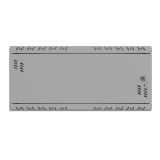 Armario en Rack 19" 4U, 350mm, Puerta metálica, Gris