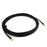 RP-SMA macho a RP-SMA hembra 3m RG58/U cable coaxial