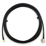 RP-SMA macho a N macho 30cm RG58/U cable coaxial