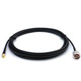 RP-SMA macho a N macho 3m RG58/U cable coaxial