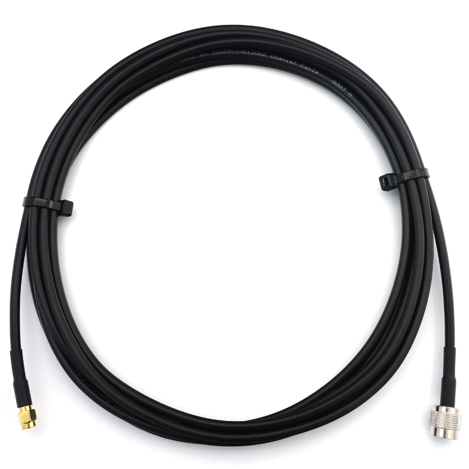 TNC macho a SMA macho 30cm RG58/U cable coaxial