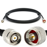 RP-TNC macho a N macho 5m RG58/U cable coaxial