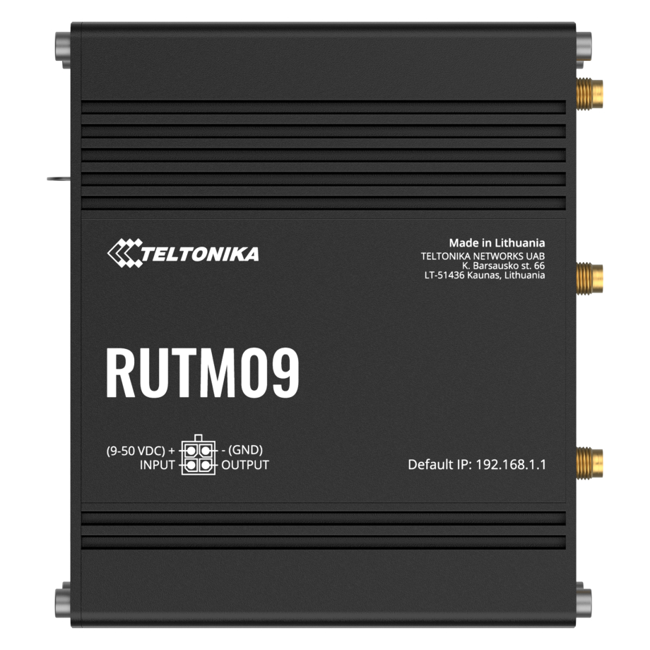 Teltonika RUTM09 enrutador 4G LTE Cat6