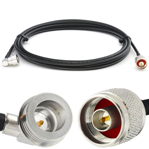 QN macho a N macho 30cm RG58/U cable coaxial