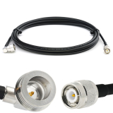 QN macho a TNC macho 30cm RG58/U cable coaxial