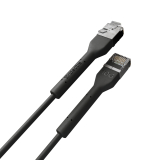 Broadbe cable de conexión delgado 10G negro 8m