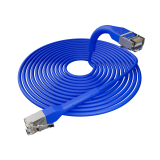 Broadbe cable de conexión delgado 10G azul 8m