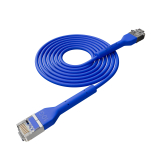 Broadbe cable de conexión delgado 10G azul 1m 12 unid.