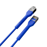 Broadbe cable de conexión delgado 10G azul 3m 12 unid.