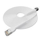 Broadbe cable de conexión delgado 10G blanco 5m