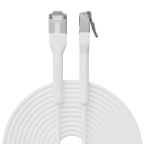 Broadbe cable de conexión delgado 10G blanco 5m