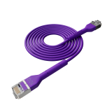 Broadbe cable de conexión delgado 10G morado 0.3m