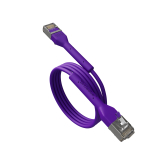Broadbe cable de conexión delgado 10G morado 3m